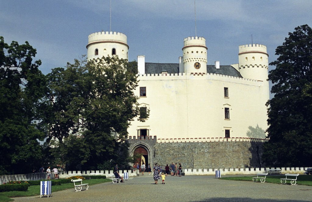 Orlik Castle standing tall.