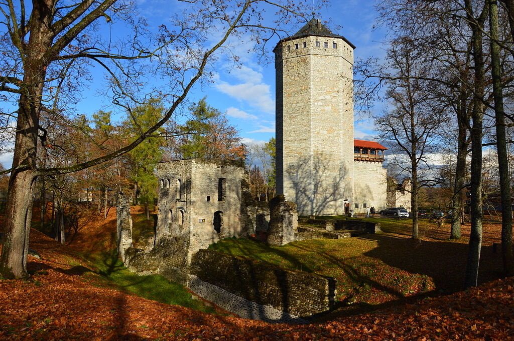 The tower of Paide Castle.