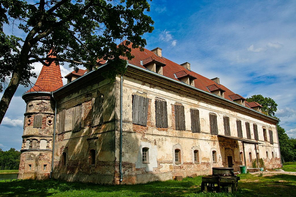 The side structure of Siesikai Castle.