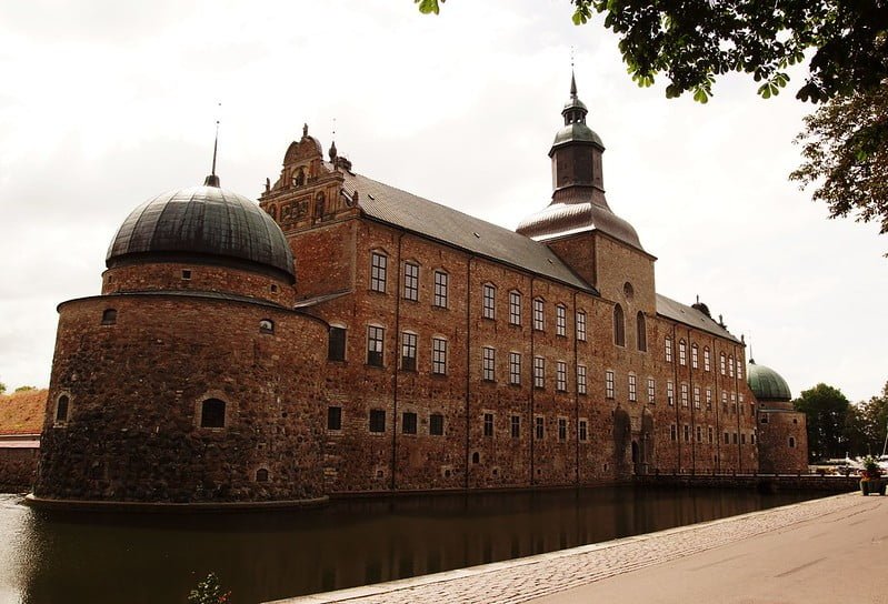 Vadstena Castle’s stark beauty.