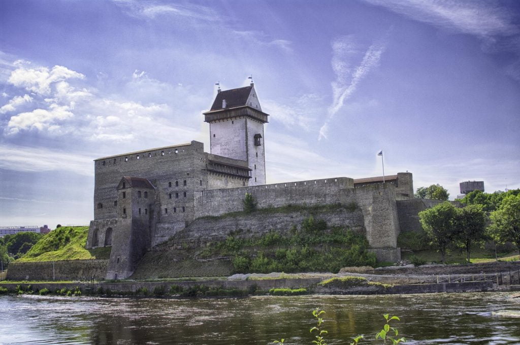 The well preserved Hermann Castle.