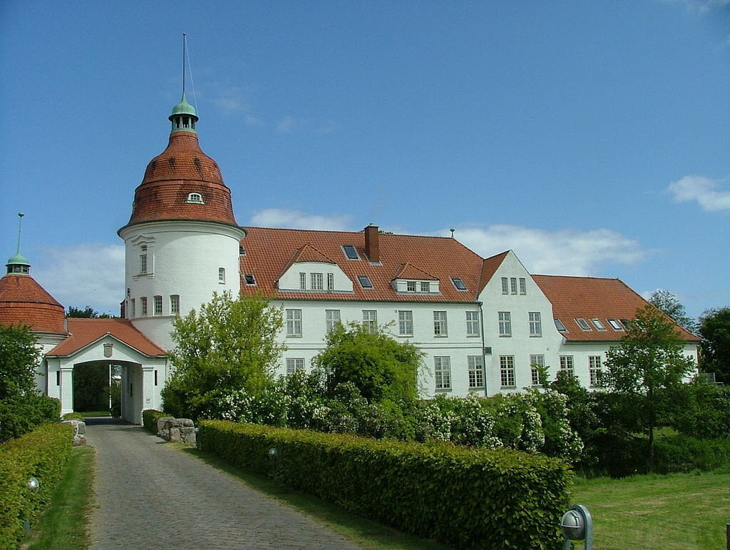 The entrance to Nordborg castle.
