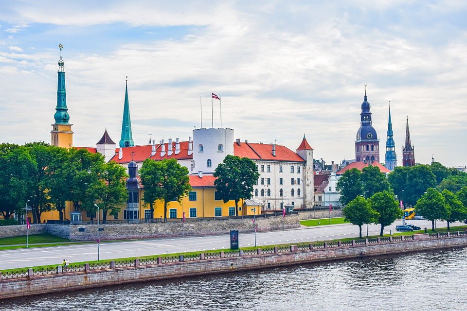 Latvia’s capitol, Riga, hosts this romantic castle.