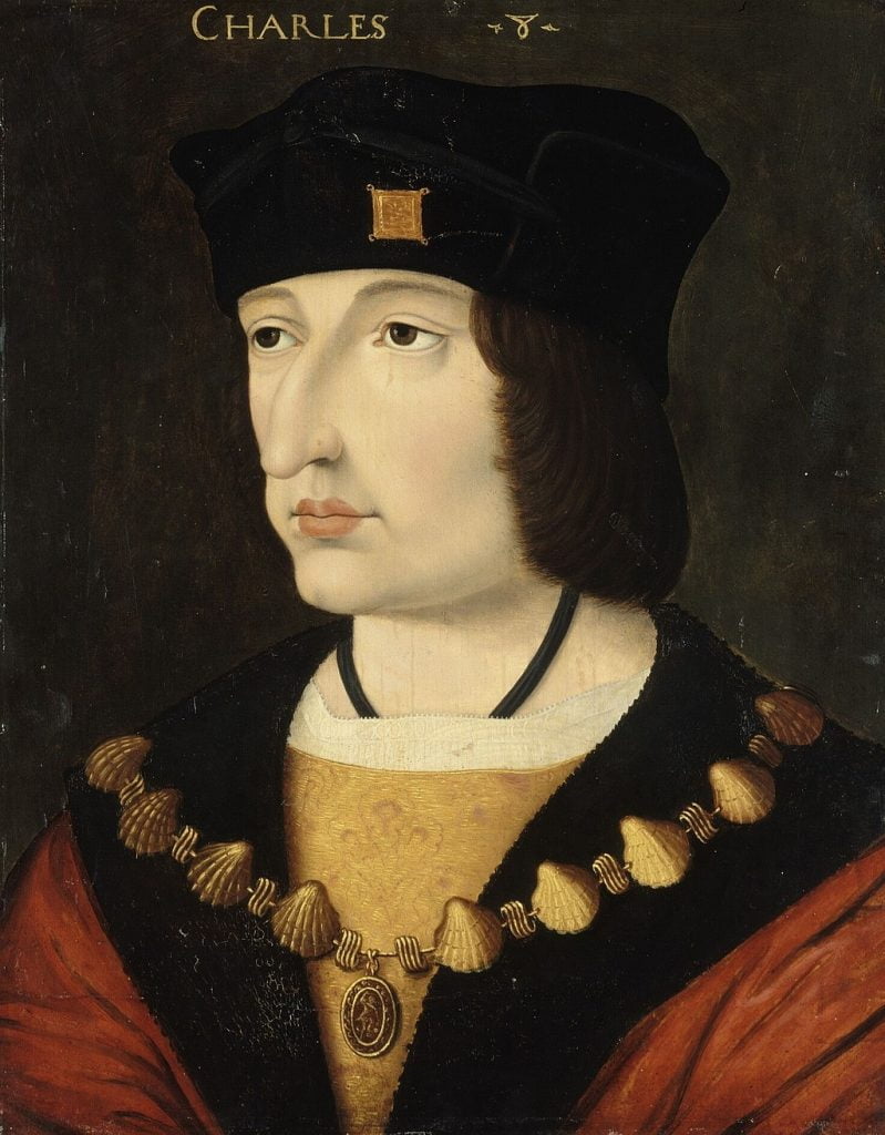 A photo of Charles VIII of France.