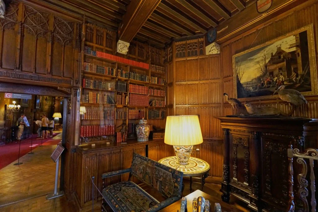 The interior of De Haar Castle.