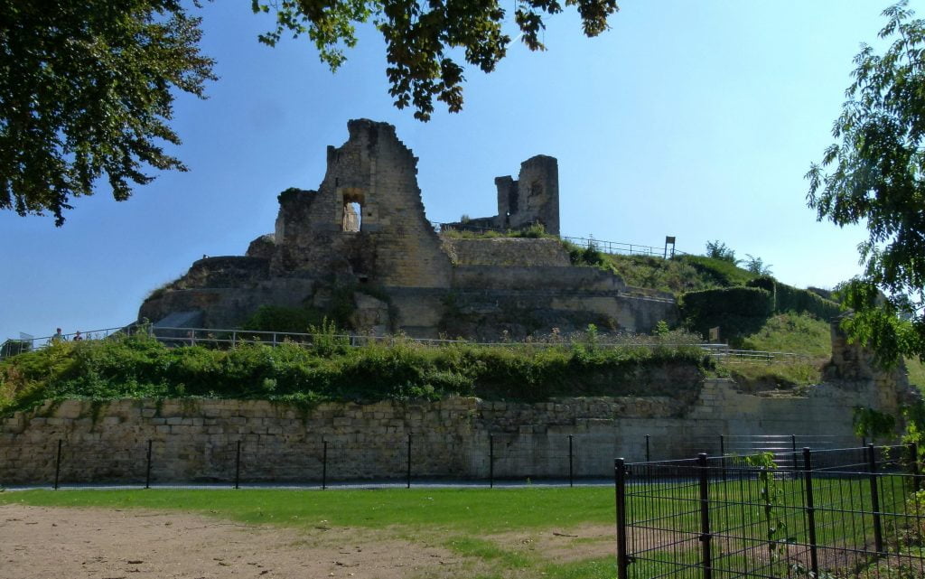 Valkenburg Castle scenic view.