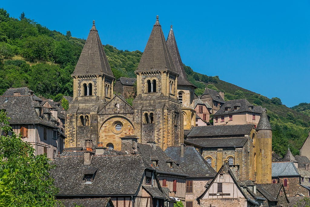 Abbey Church located in France.