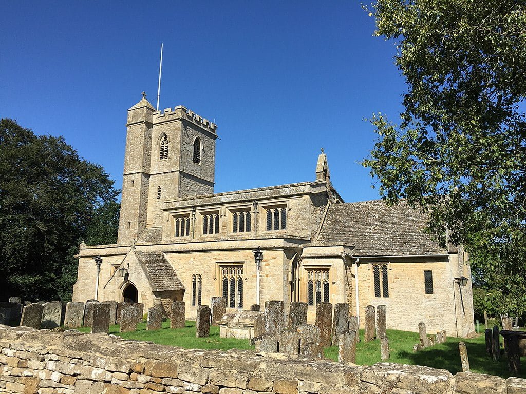 St. Leonard’s Church in Gloucestershire, England.