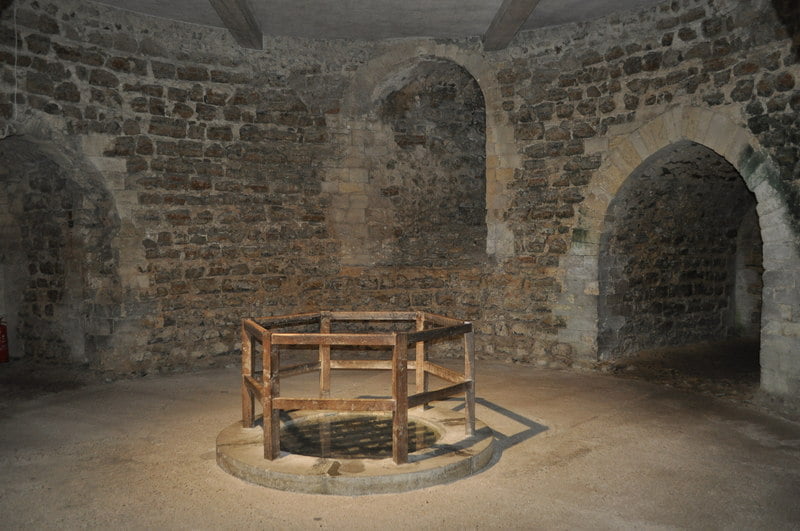 Storage room on the castle, would have been filled with months worth of food for the inhabitants.