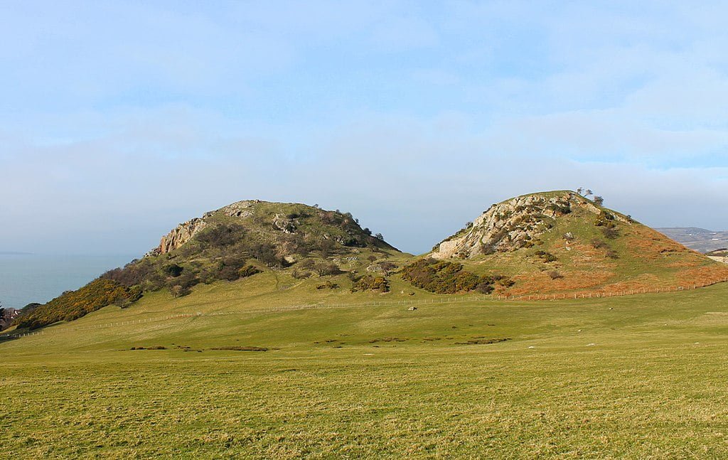 Deganwy castle and Hill fort.