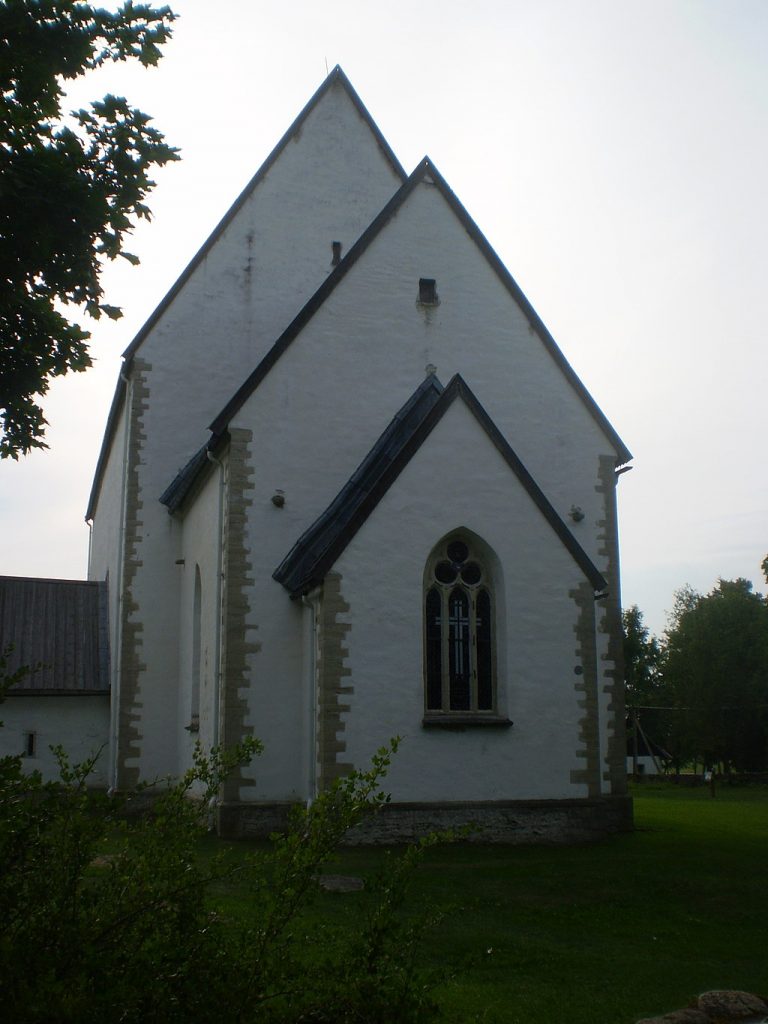 Muhu Kirik (Church) in Estonia.