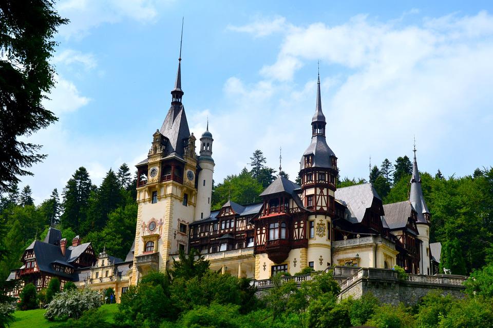 Pelese Castle in Romania.