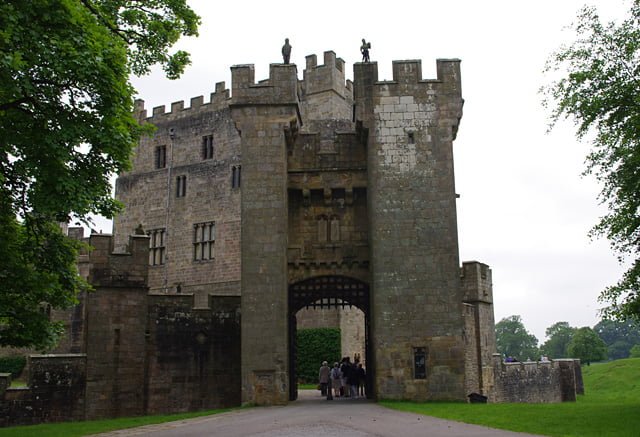 Raby Castle’s gatehouse.