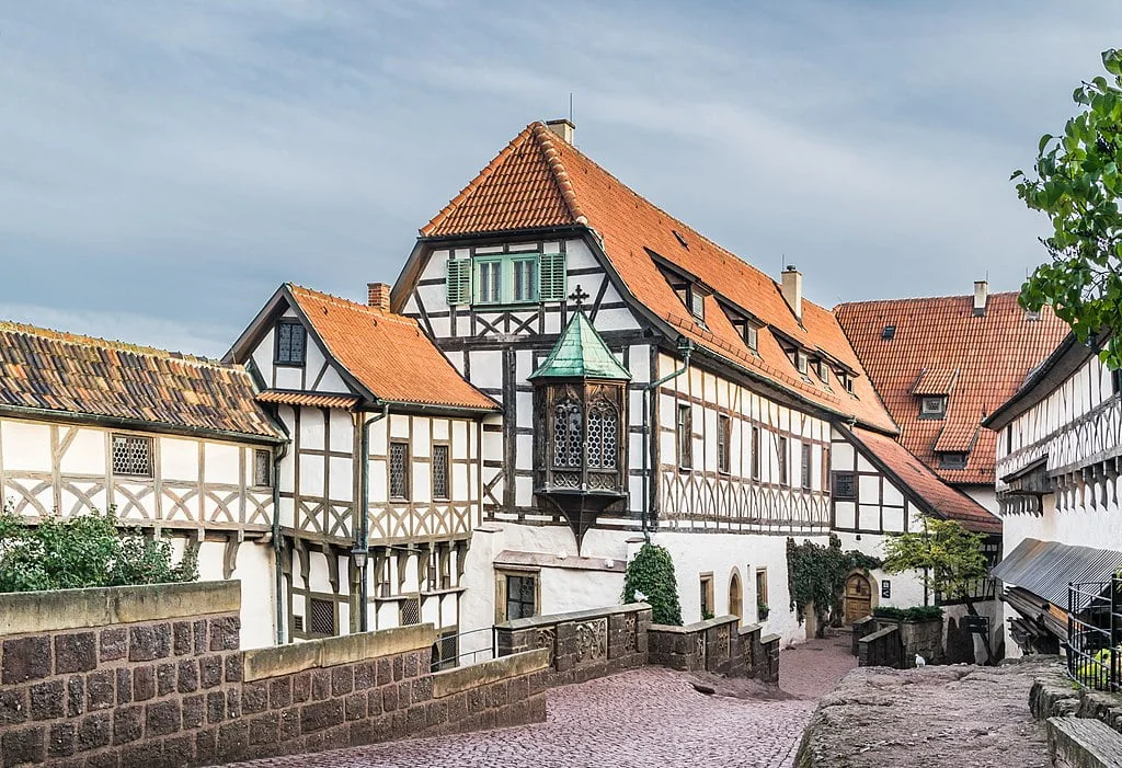 The front court of Wartburg's Castle.