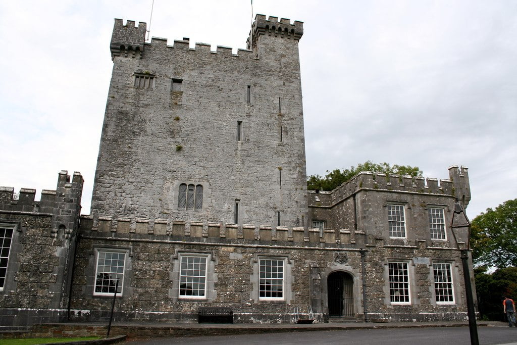 The Back view of Knappogue Castle.