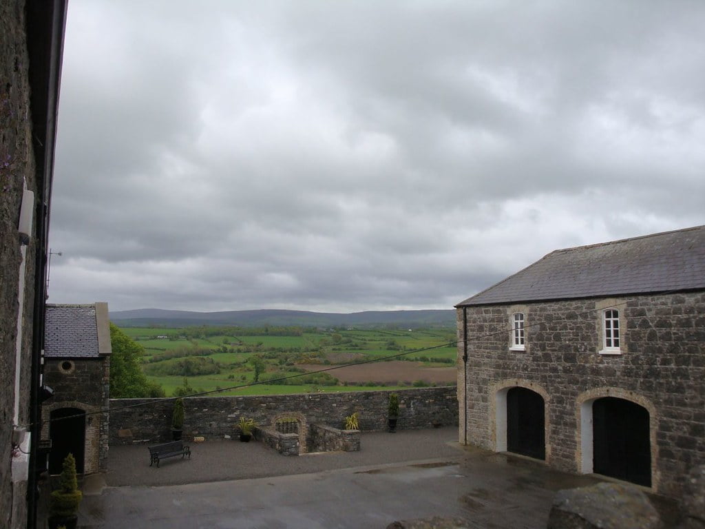 A look of the inside of Leap Castle.