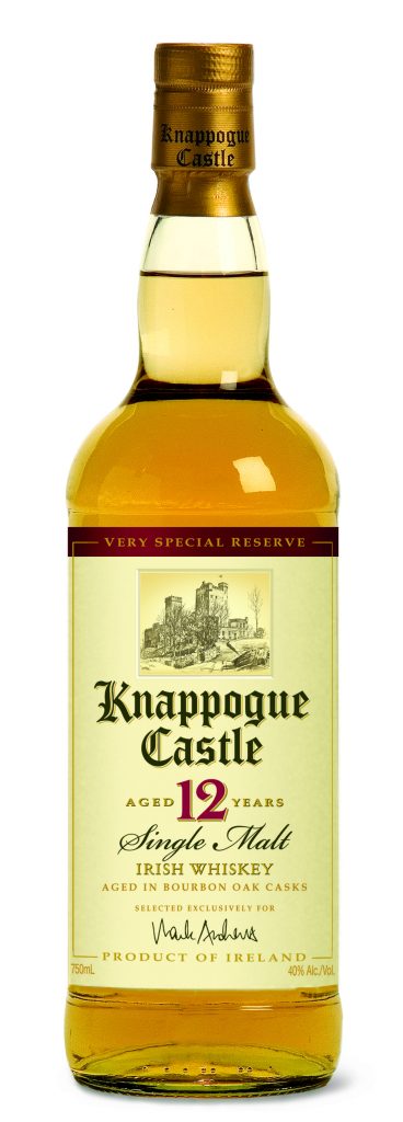 Classic Knappogue Castle Irish Whiskey.