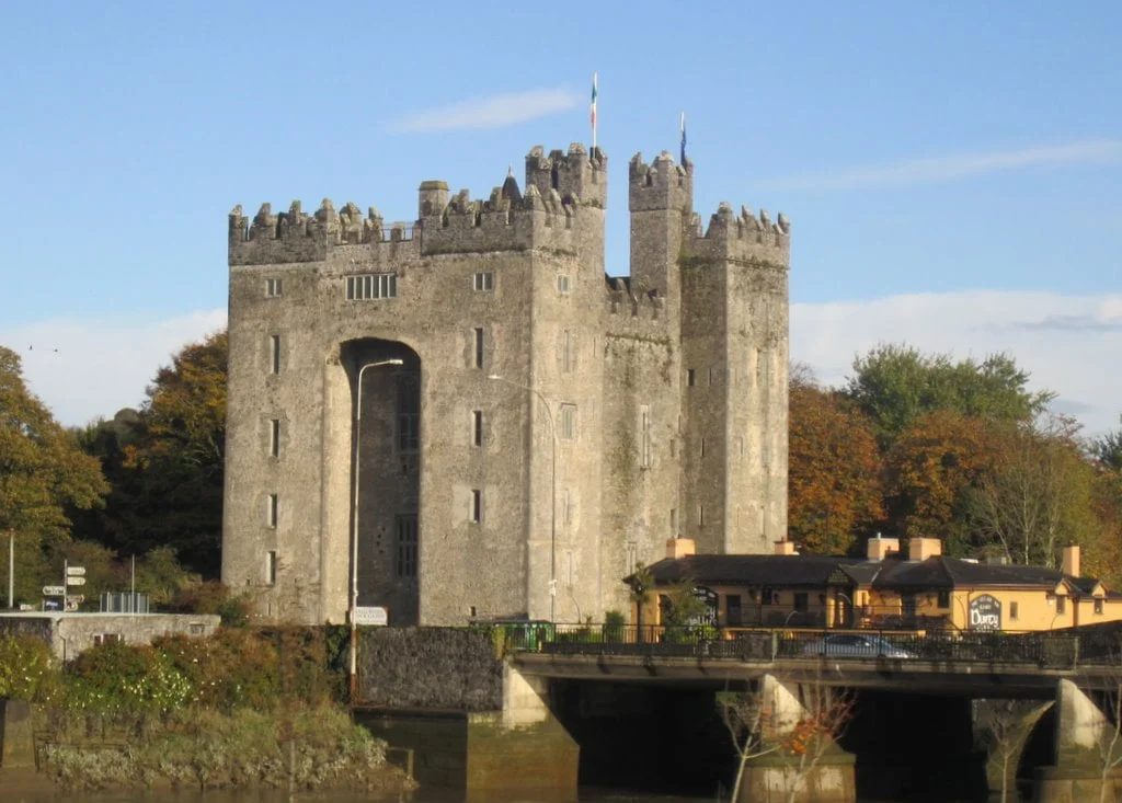 A look of Bunratty Castle structure.
