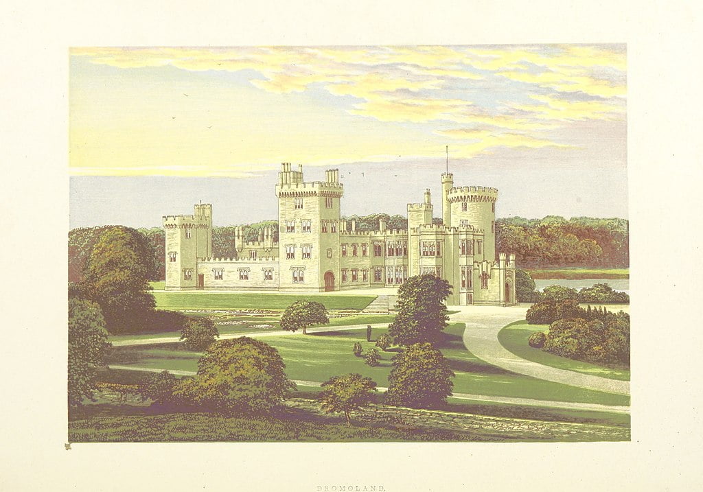 Dromoland Castle in the 19th Century. 