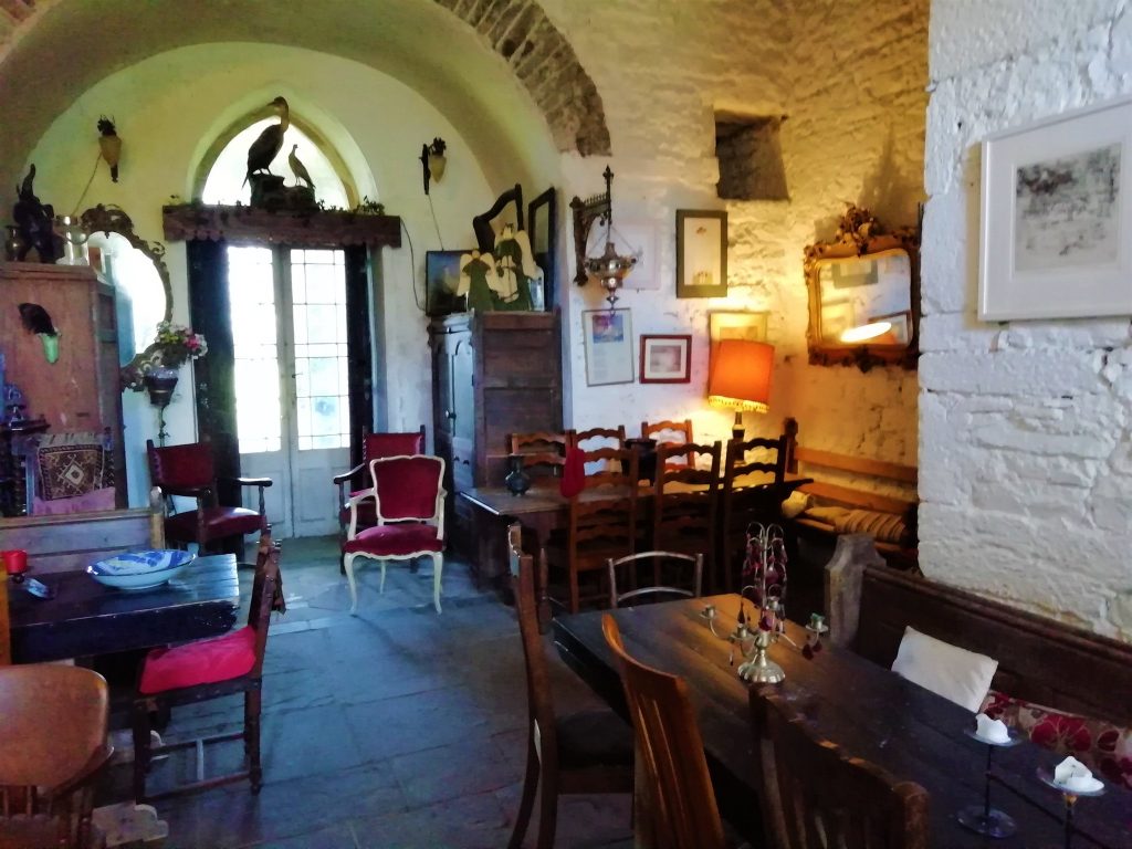 A look at Leap Castle interior. 