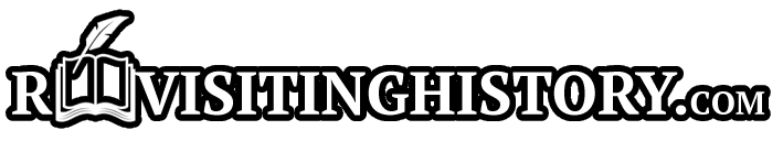 revisitinghistory.com logo with black stroke