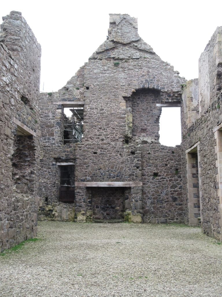 The Manor House at Dunluce Castle.