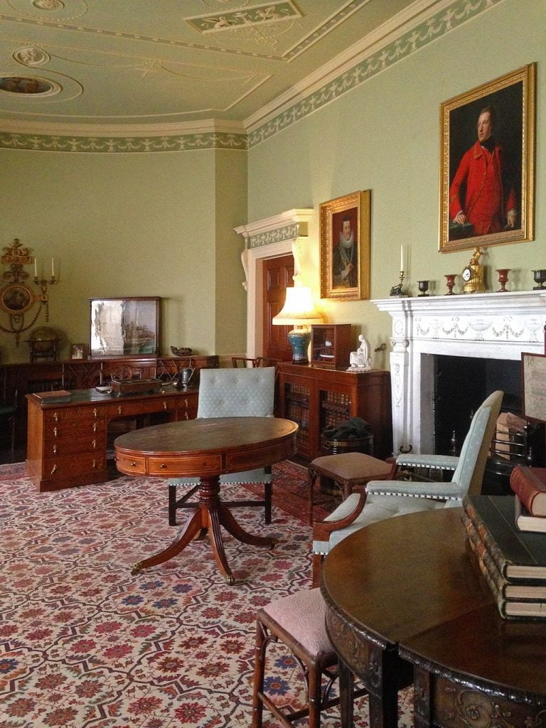 The luxurious interior of Culzean Castle.