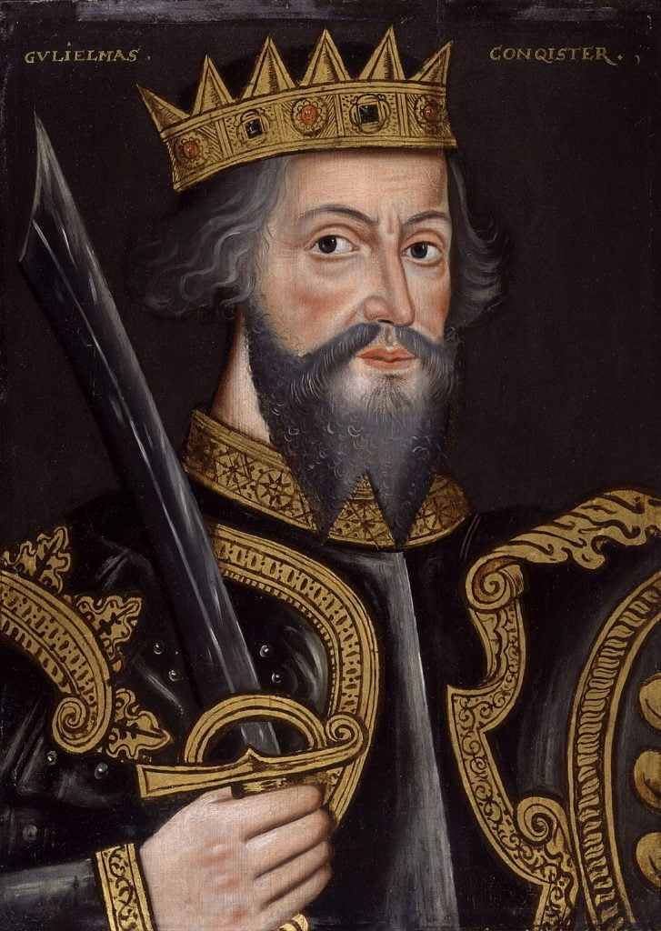 A 16th-century painting of William the Conquerer.