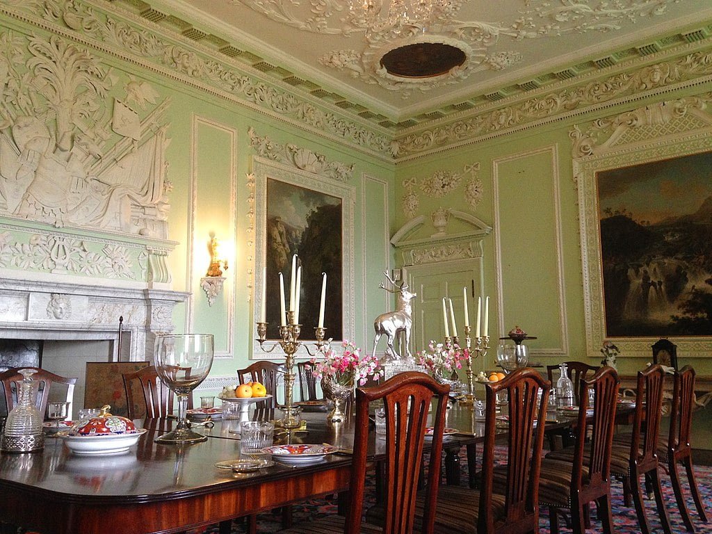 The immaculately detailed Dining Room at Blair.