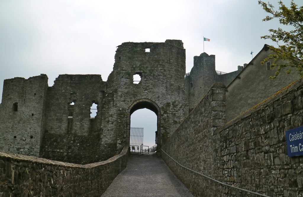 The entrance to Trim Castle.