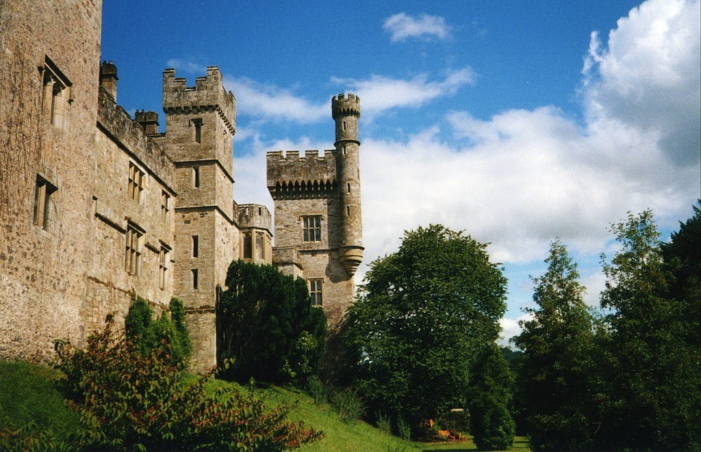 A sunny day at Lismore Castle .