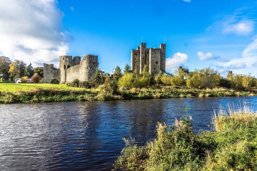 Scenic view of Trim Castle.