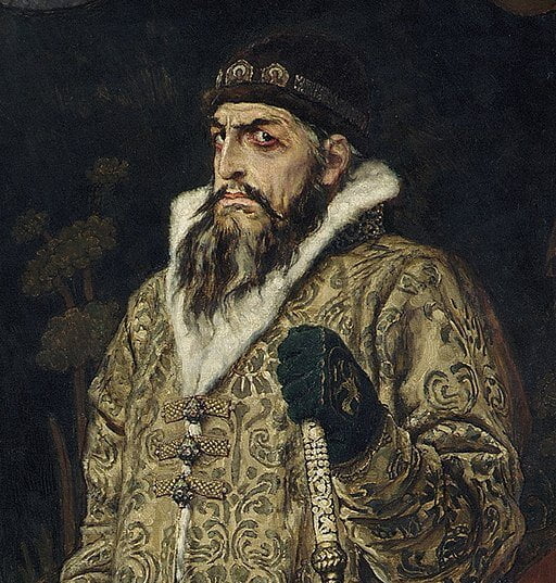 A painting of Ivan the Terrible.