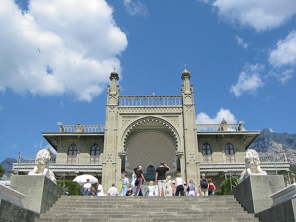The gatehouse of Vorontsovsky Palace.