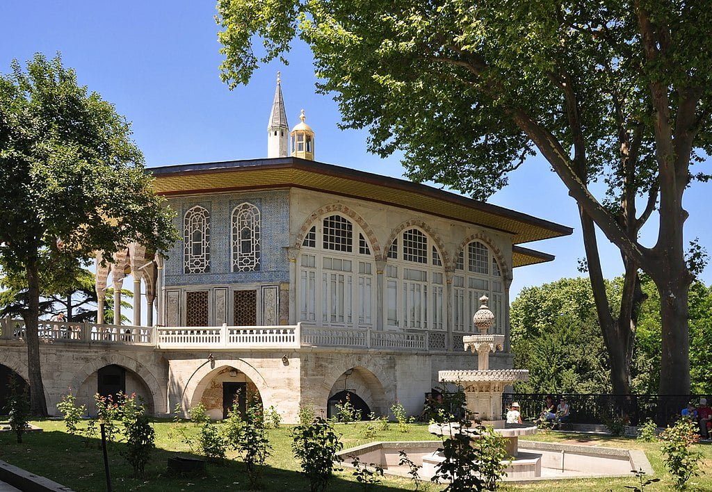 The entrancing angles of the Topkapi Palace architecture.