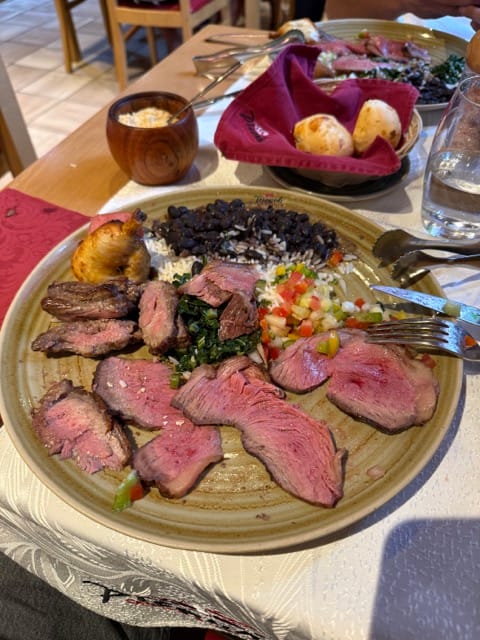 Picanha rodizio meal at Picanha Catering and Restaurant Luxembourg