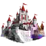 Illustration representing the biggest castles