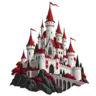 Illustration representing the world's largest palaces